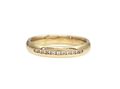 18kt Yellow Gold & Diamond Channel Set Half Eternity Ring