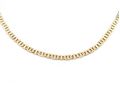 Vintage 51cm Flat Anchor Link Chain in 9kt Yellow Gold