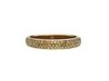 18kt Yellow Gold Pave Set Yellow Diamond Full Eternity Ring