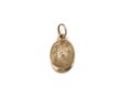 Vintage 9kt yellow gold jockey cap charm