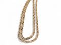 1980s Fancy Link Chain In 18kt Yellow Gold