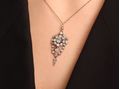 Antique Diamond Pendant Necklace