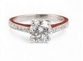 1.53ct Brilliant Cut Diamond Engagement Ring in Platinum