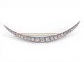Pickslay &Co Crescent moon diamond brooch
