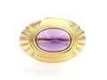 Boucheron Jaipur collection amethyst ring in 18kt yellow gold