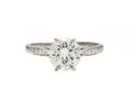 Vintage 1.20ct Round Brilliant Cut Diamond Solitaire Engagement Ring