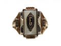 1961 Class Ring Set with Mother of Pearl in 10kt Yellow Gold