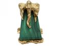 Chaumet malachite dress ring, gold ring, 1970s ring