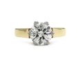 Vintage 1.60ct Round Brilliant Cut Diamond Solitaire Engagement Ring