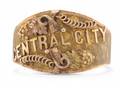 Vintage 'Central City' Gilpin County, Colorado Ring In 14kt Yellow Gold