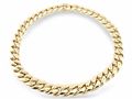 18kt Gold Curb Link Necklace