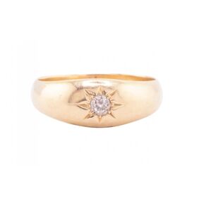 EDWARDIAN DIAMOND STAR RING, 1903