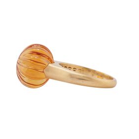 CITRINE COCKTAIL RING
