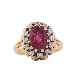 Vintage Tourmaline Cluster