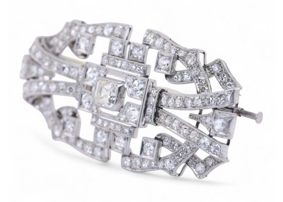 Diamond Brooch and Pendant