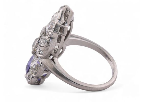 Sapphire and Diamond Dress Ring