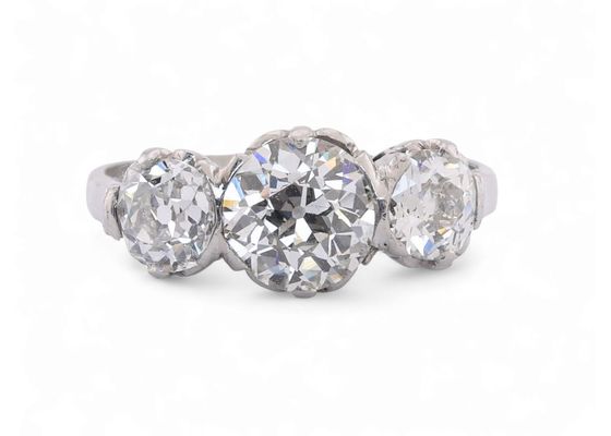 Diamond Three Stone Ring
