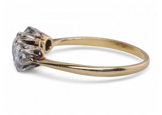 Diamond Three-Stone Ring
