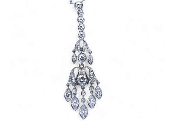 Diamond Drop Pendant