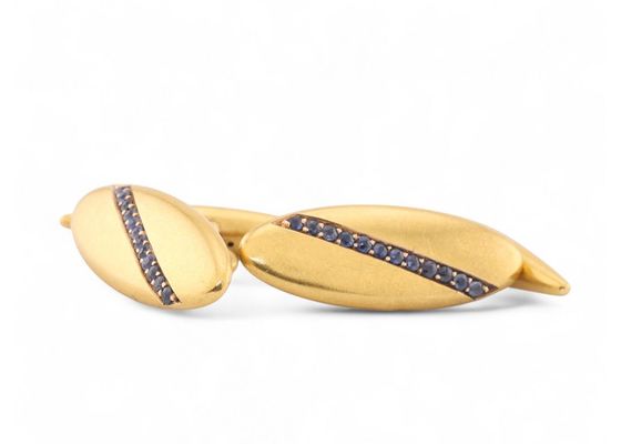 Gold Torpedo Cufflinks