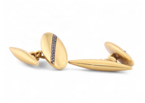 Gold Torpedo Cufflinks