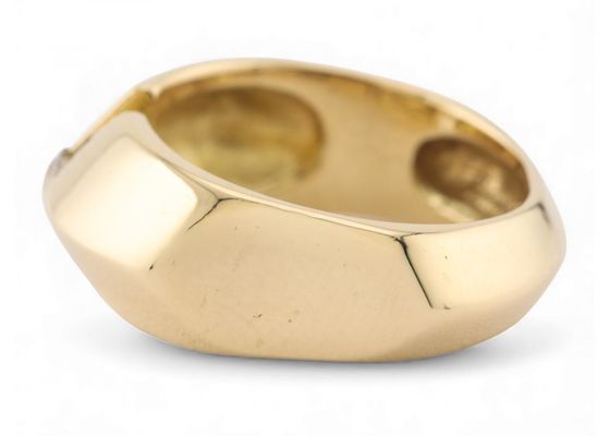 Modernist Diamond Ring