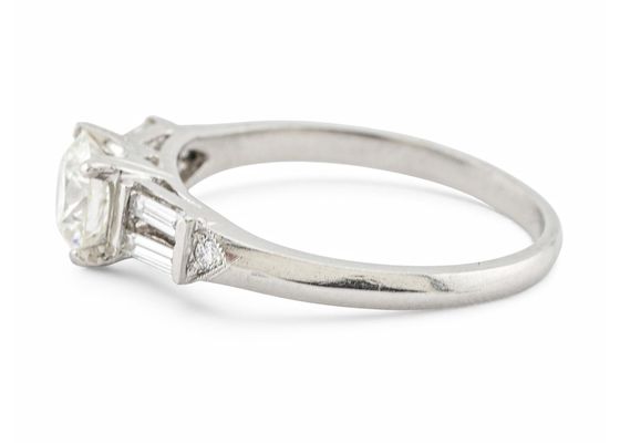 Diamond Solitaire Ring in Platinum