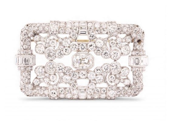 Diamond Brooch