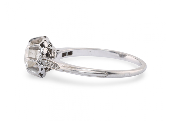Platinum Diamond Solitaire Ring 0.70ct