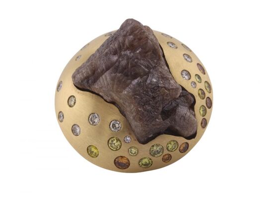 Retro, Diamond Brooch, Circa 1950