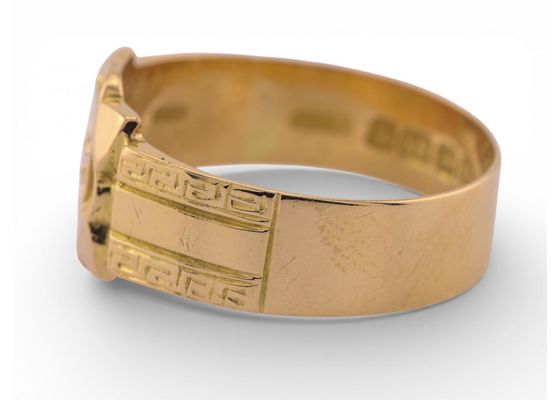 Victorian 18ct Gold Diamond Band RingVictorian 18ct Gold Diamond Band Ring