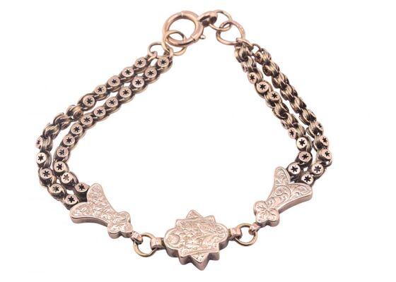 Victorian multi strand decorative bracelet