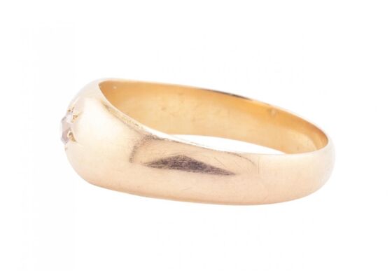 EDWARDIAN DIAMOND STAR RING, 1903