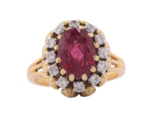 Vintage Tourmaline Cluster
